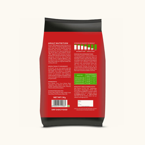 Drools 100% Vegetarian Adult Dog Dry Food